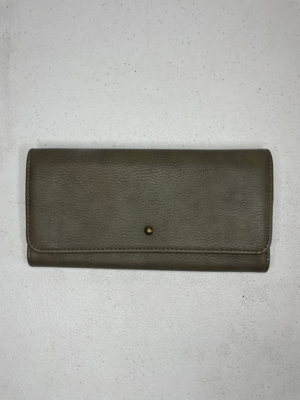 Universal Thread Army Green Leather Card & Key Organizer